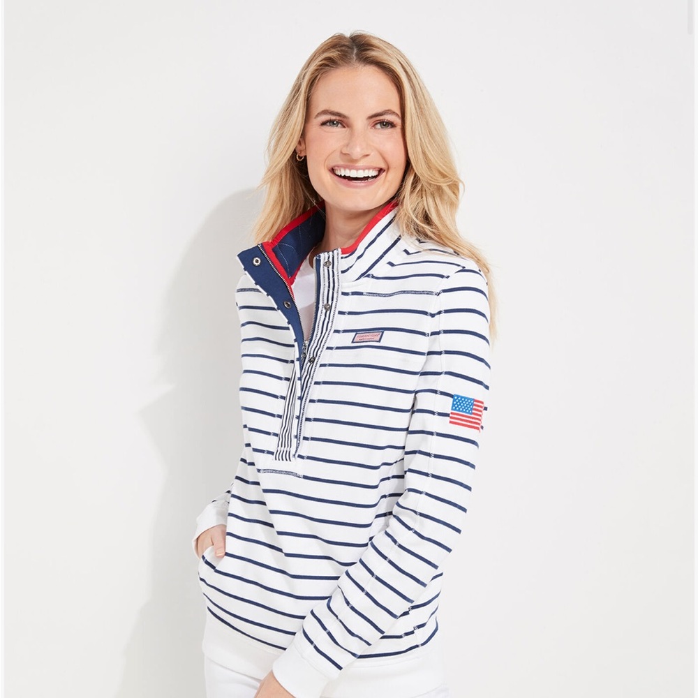 Vineyard Vines Regatta Americana Shep Shirt Size S